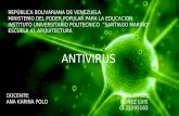 El Antivirus informatico