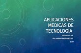 Aplicaciones medicas de tecnología