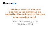 Rita Bórquez - Presentación Taller Talentos Rurales (Chile, 2014)