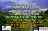 Presentación Final  de la Estrategia de Desarrollo Local Participativo- Leader 2014-2020 AGUJAMA