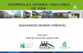 Hospitales verdes, una linea de vida
