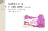Nefropatía medicamentosa