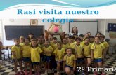 Rasi visita el colegio Madre del Divino Pastor