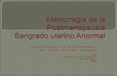 Metrorragia postmenopausia