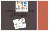 Linea del tiempo de sistemas operativos