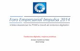 Foro Impulsa Popular 2014 "Tendencia" - Antoni Gutiérrez-Rubí