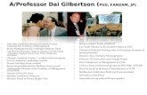 Prof Dai Gilbertson