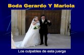 Boda Gerardo Y Mariola