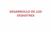 DESARROLLO DE LOS DESASTRES