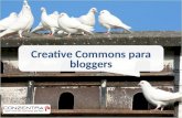 Creative commons para bloggers