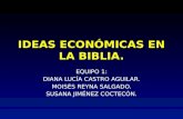 Ideas Economicas En La Biblia (Economia)