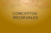 Conceptos medievales