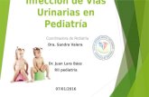 Infección de vías urinarias en pediatría