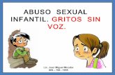 Abuso sexual infantil. gritos sin voz. 2017