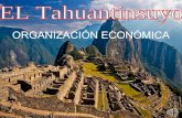 El tahuantinsuyo. organización económica
