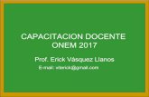 Capacitacion docente 2017    segundo seminario