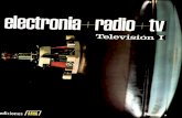 ELECTRÓNICA+RADIO+TV. Tomo X. TELEVISIÓN I. Lección 61