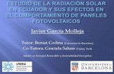 Estudio de la radiación solar en Ecuador y sus efectos en el comportamiento de paneles fotovoltaicos