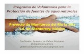 Programa de Voluntarios para la Protección de fuentes de agua naturales