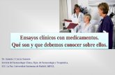 Los ensayos clínicos de medicamentos y terapias, v.1.0