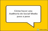 Auditoria social-media