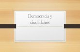 Democracia y