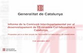 Informe de la Comissió Interdepartamental per al desenvolupament de l’Economia Col·laborativa a Catalunya.