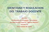 Identidad y regulaciones del trabajo docente (1)