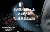 Herramientas de análisis de vulnerabilidades