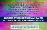 DIAGNOSTICO NANDA 2015-2017 EN SOPORTE NUTRICIONAL