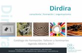 Catalogo Formación DIRDIRA - Agenda abierta 2017