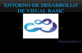 Entorno de desarrollo de visual basic 6.0
