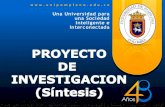 Proyecto de investigacion ude p