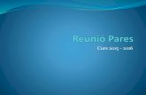 REUNIÓ PARES INICI DE CURS ESCOLA AURORA 15-16