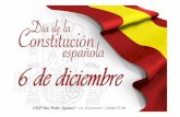 Día de la constitución 2017. CEIP San Pedro Apóstol