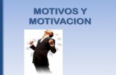 Motivos y motivación