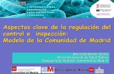 Aspectos clave de la regulación del control de Legionella e inspección: Modelo de la Comunidad de Madrid