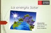 Presentación de la energía solar