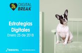 Estrategias Digitales - Enero 25 de 2018