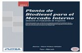 Planta de Biodiesel para el Mercado Interno - ucema.edu.ar · PDF fileAnexos 0 MAESTRÍA EN EVALUACION DE PROYECTOS Planta de Biodiesel para el Mercado Interno Alumno: Mario Esteban