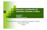 Mercado y producción de biodiésel: presente y ... · PDF fileMercado y producción de biodiésel: presente y futurobiodiésel: presente y futuro Óscar GarcíaÓscar García Presidente