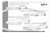 Instrucciones de montaje | monteringsvejledning Volkswagen ... · PDF file . 5 HOMOLOGATION EC/94/20 Volkswagen Passat & Passat Variant '15- Skoda Superb & Superb Combi '15-made by