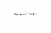 Presupuesto Público - mpfn.gob.pe · PDF fileEl Presupuesto Público • El Estado en cumplimiento de sus funciones, tiene al Presupuesto Público como uno de sus primordiales instrumentos