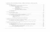 ANÁLISIS BÁSICO DE CIRCUITOS LINEALES - …electronica.ugr.es/~amroldan/asignaturas/curso04-05/ftc/pdf/repaso/... · resolver circuitos, el análisis por mayas y el análisis por