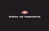 DATOS DE INGENIERIA - american-usa.com de... · La tubería de hierro dúctil puede ser instalada en pendientes normales sin técnicas especiales de construcción. Una vez que una