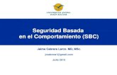 Seguridad Basada en el Comportamiento (SBC) Cabrera.pdf · Lograr un decrecimiento del IFA en la organización, incluyendo la eliminación de los procedimientos ... • Seminario