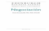 Negociación - Online MBA & Distance Learning · PDF filePrimera edicion publicada en Gran Bretana el 2002. (c) Gavin Kennedy 1991, 1998, 2001, 2002 El autor Profesor Neil Kay declara