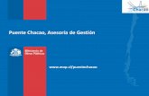 Puente Chacao, Asesoría de Gestión - mop.cl Asesoria de Gestion.pdf · Actividad 3: Evaluación de las Propuestas recibidas en la licitación del Diseño y Construcción del Puente