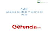 AMEF Análisis de Modo y Efecto de la Falla Potencialnuevagerencia.com/wp-content/uploads/2014/10/AMEF-Resumen.pdf · Análisis del Modo y Efecto de Falla Potencial” ... Los modos