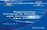 REGLAMENTOS TÉCNICOS DE DISEÑO PARA SISTEMAS DE · PDF fileEl diseño de sistemas de agua potable para poblaciones urbanas, periurbanas y rurales de la República de Bolivia, ...